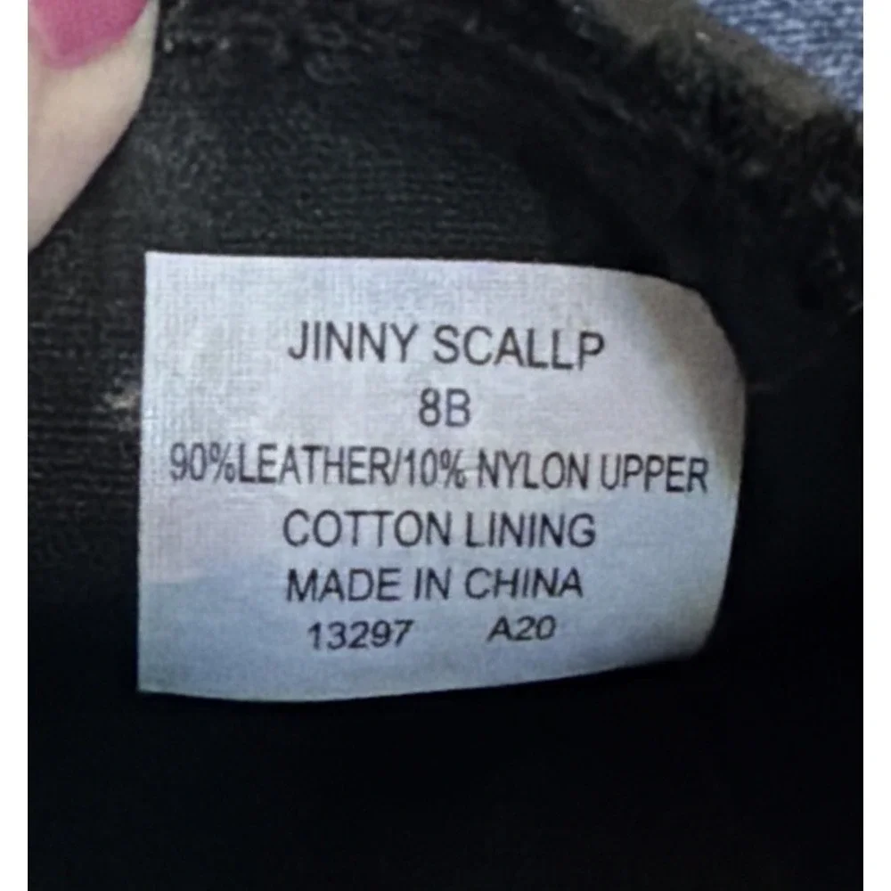 Lauren Ralph Lauren Jinny Leather Slip On Sneakers‎ 8 Black Minimalist Comfort